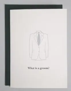 For the Groom